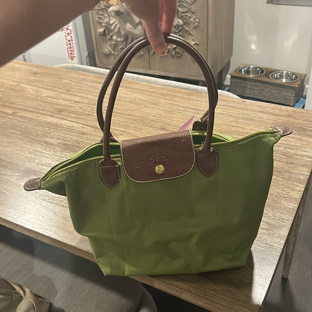 Green longchamp